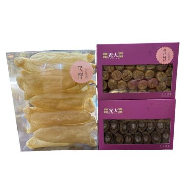 日本吉品鮑魚/大花膠/元貝禮盒 | 送禮佳品 溫馨大方